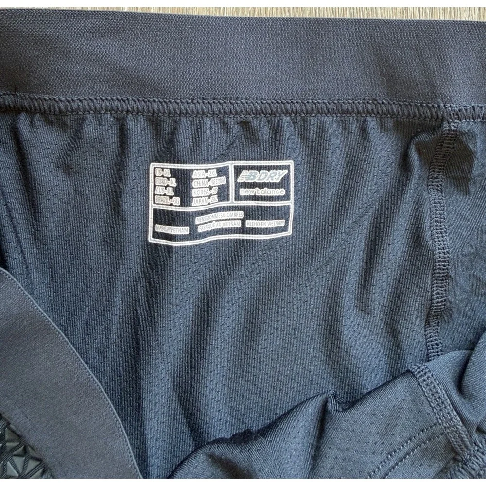New Balance Men's XL Baseball Slider Short Black NWT
